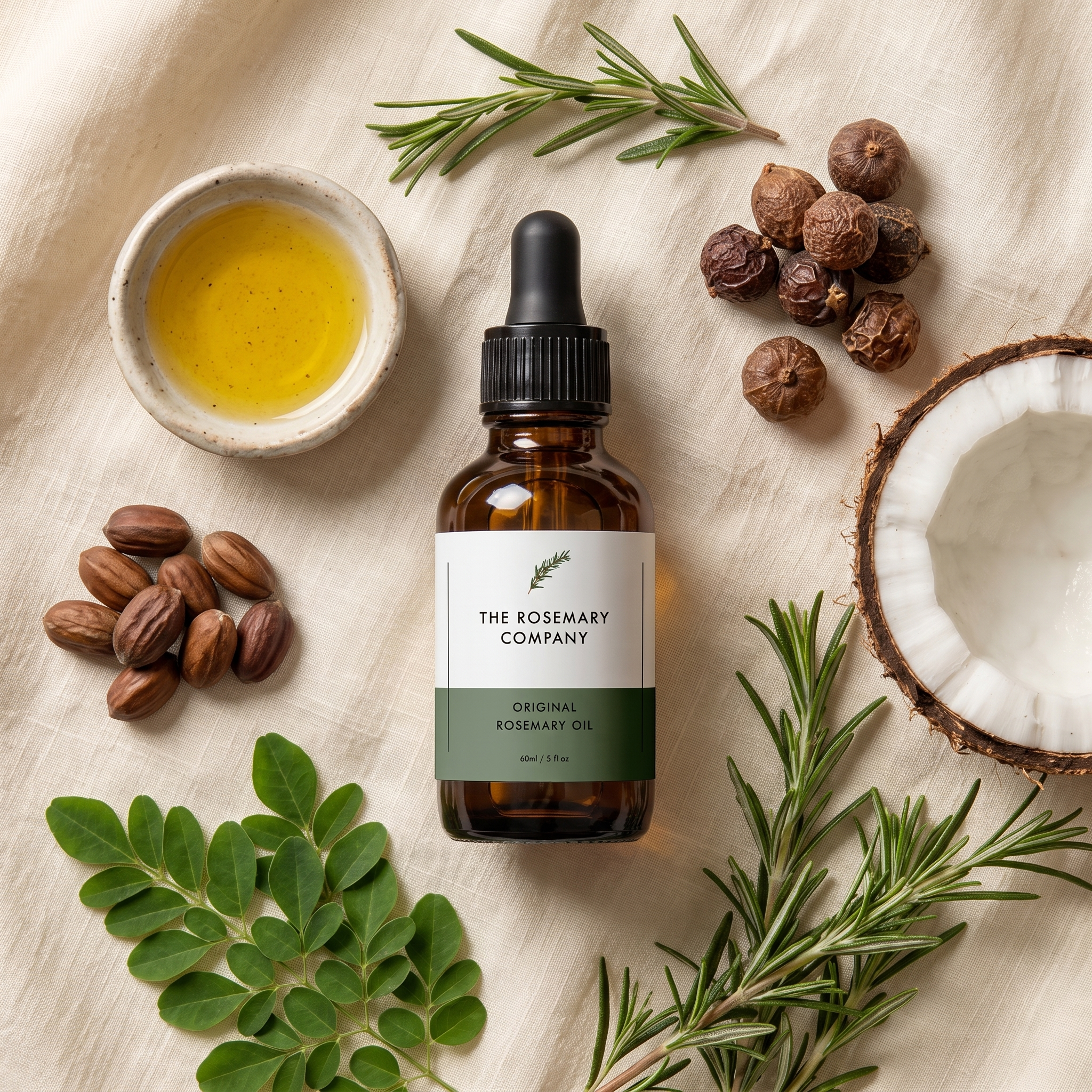 Original Rosemary Oil Raw Ingredients